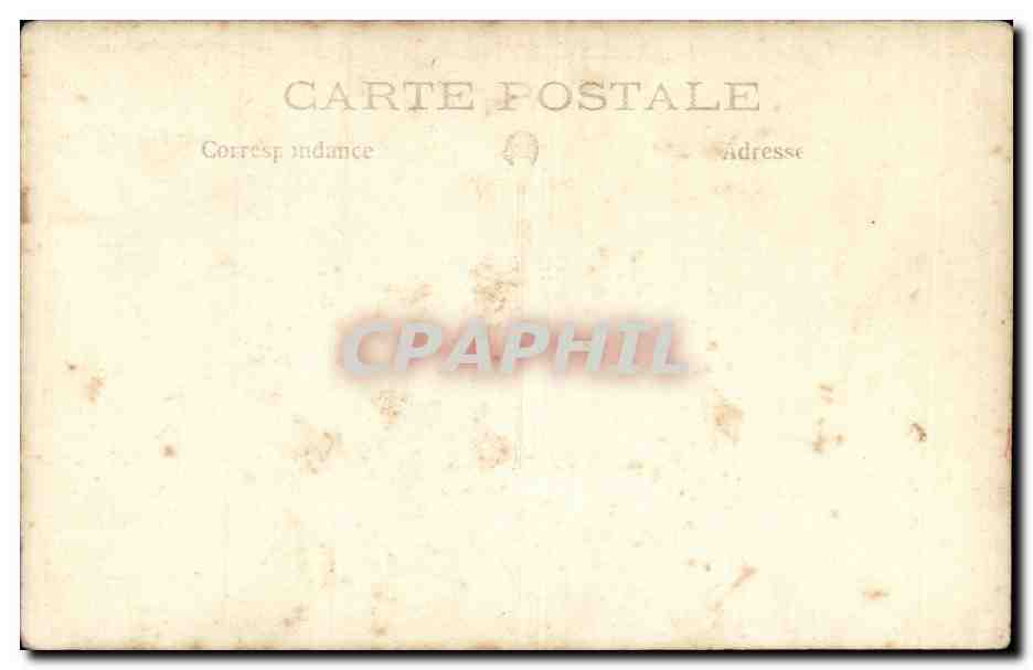 CARTE PHOTO Militaria Soldat — Rückseite