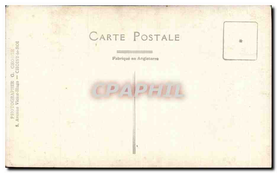 CARTE PHOTO Militaria Soldat — Rückseite