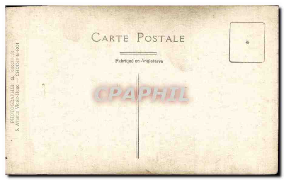 CARTE PHOTO Militaria Soldats — Rückseite