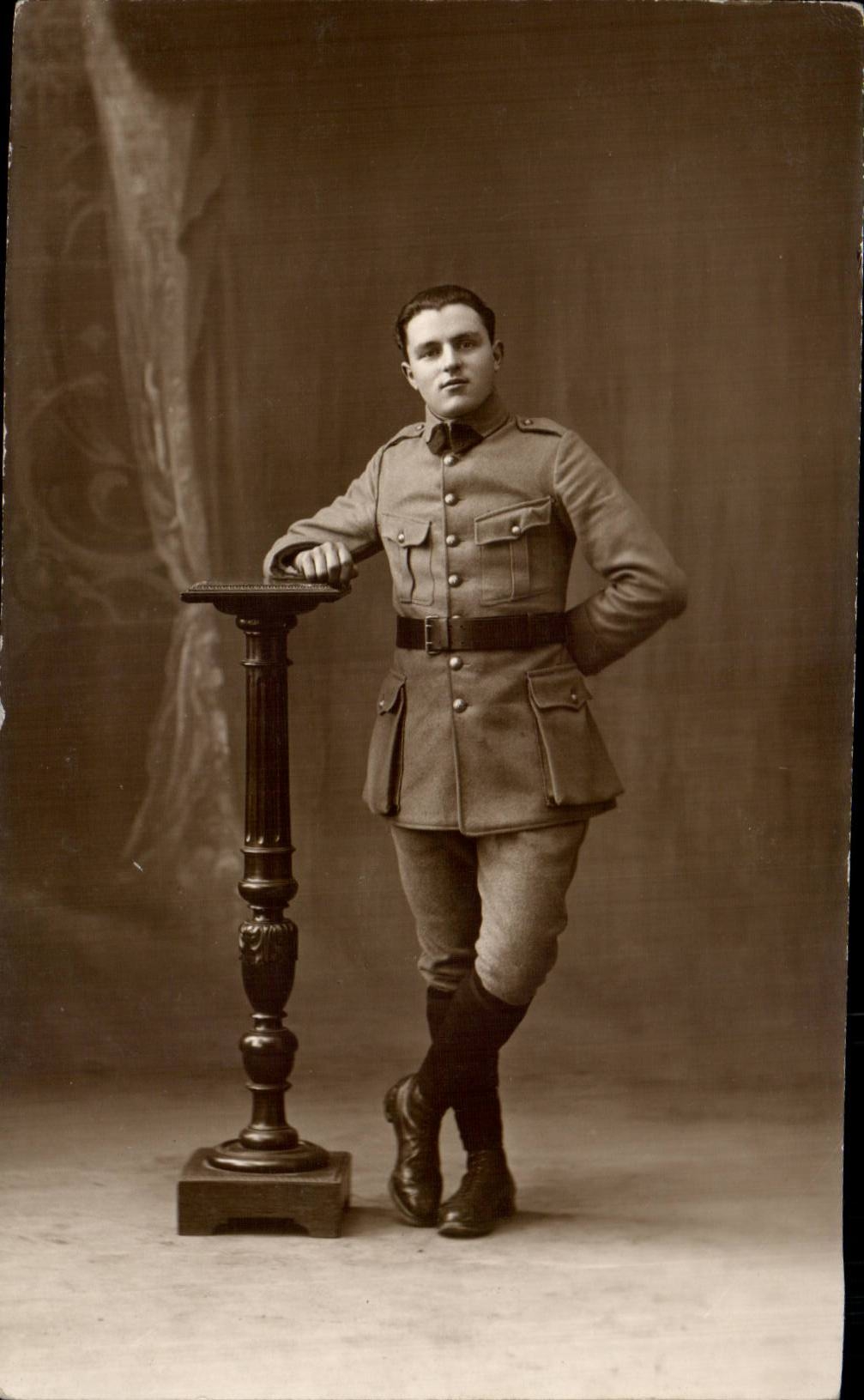 CARTE PHOTO Militaria Soldat