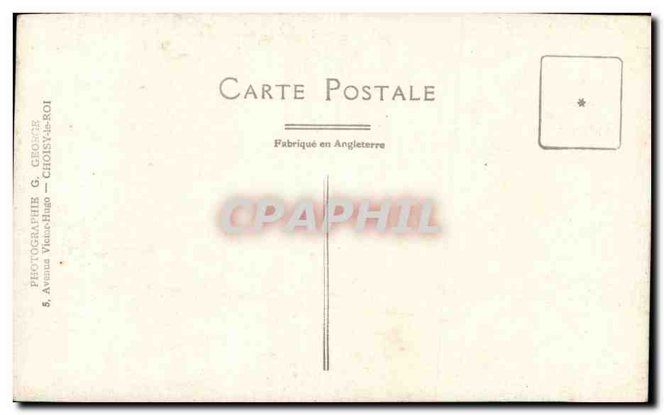 CARTE PHOTO Militaria Soldat — Rückseite