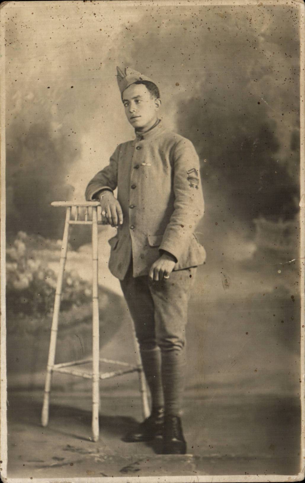 CARTE PHOTO Militaria Soldat