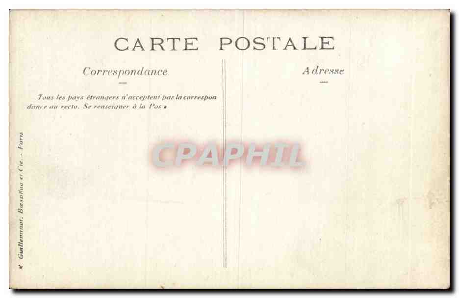 Groupe de militaires — 20 hommes en uniforme — Gallennat, Basaphia et Cie - Tarn — Verso