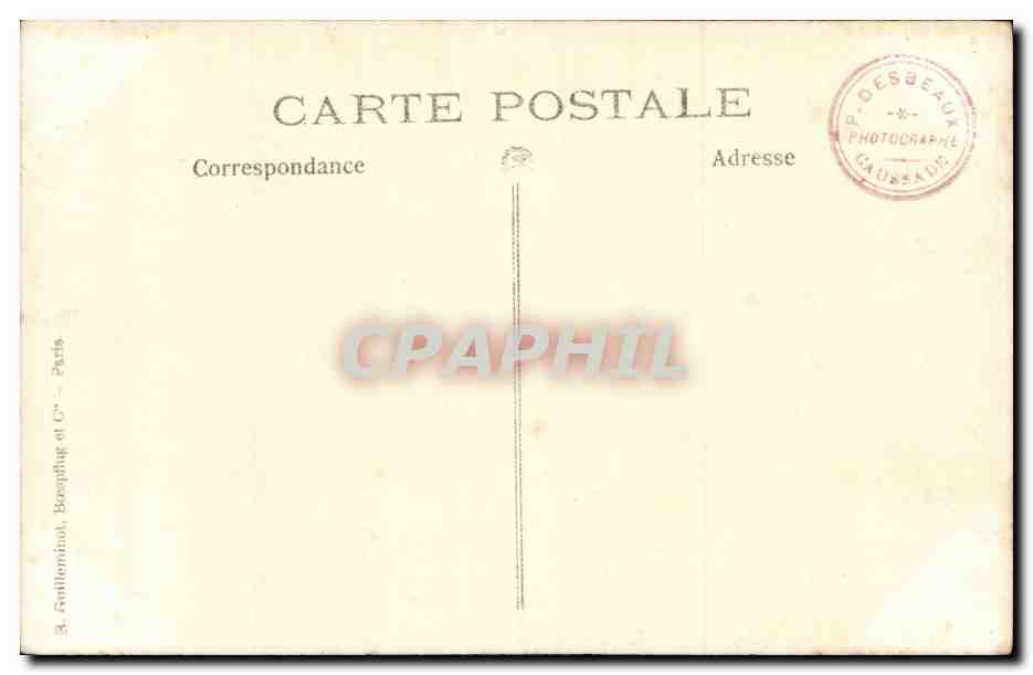 CPA Militaria Soldat — Rückseite