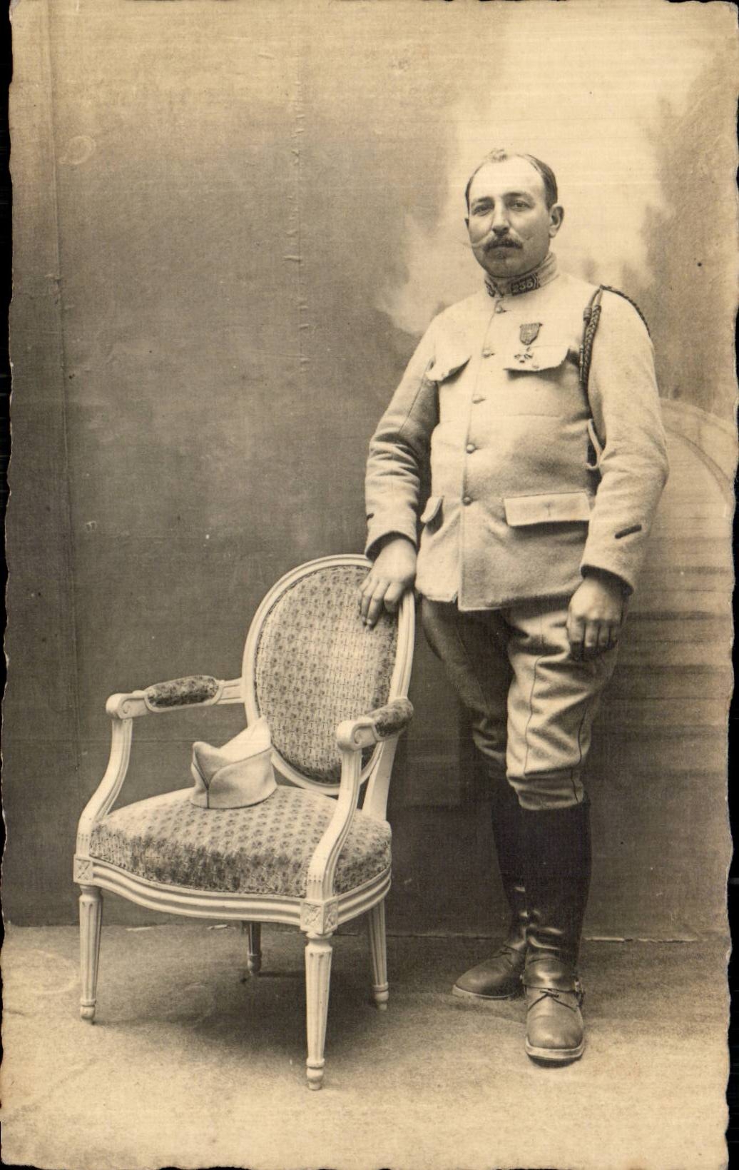 CARTE PHOTO Militaria Soldat