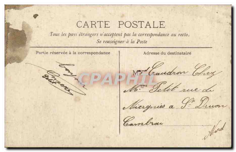 Due soldati in uniforme — campo militare — editore sconosciuto, numero di serie non visibile — Verso