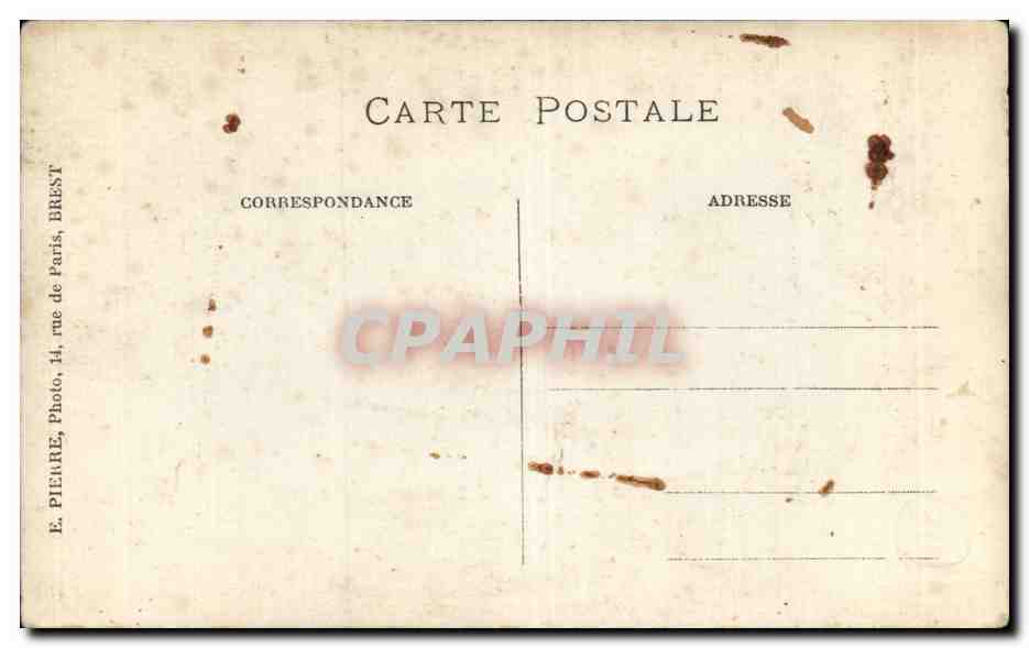 CARTE PHOTO Militaria Soldat — Rückseite