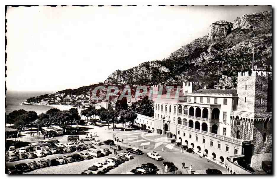Monaco - Le Palais du Prince - Place du Palais - CPA 