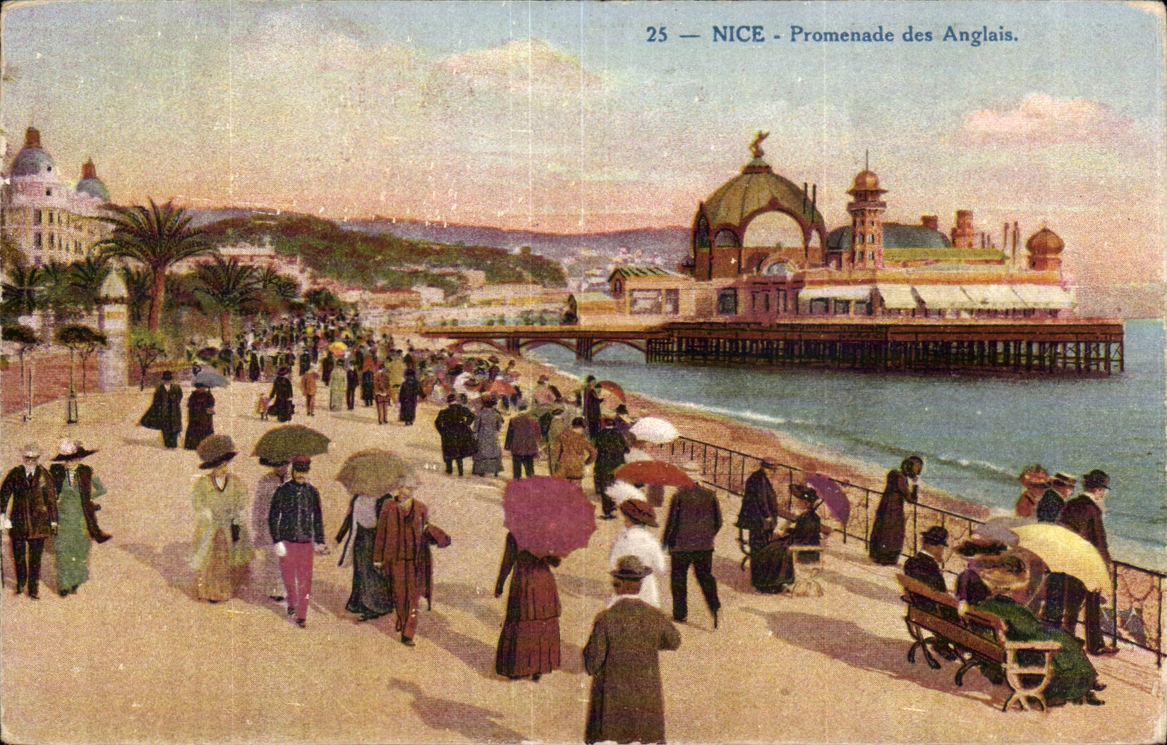 Nice - Promenade des Anglais - CPA 