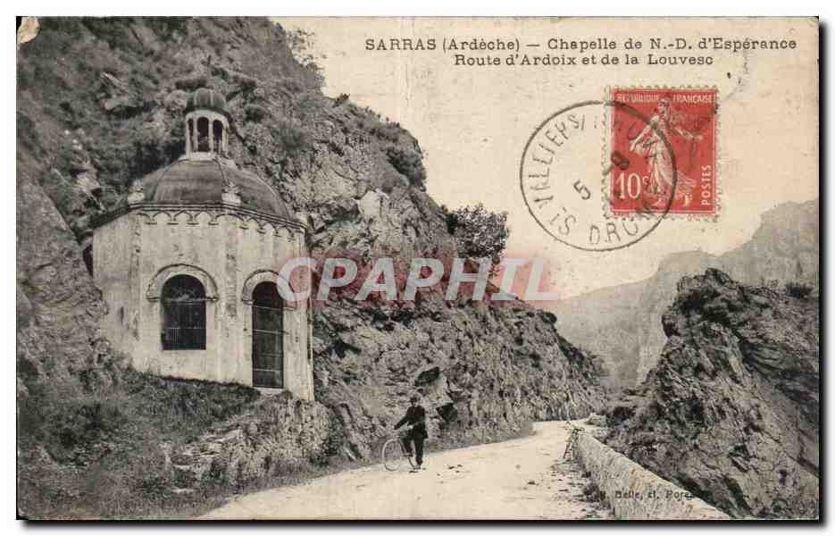 Sarras - Chapelle de Notre Dame d Esperance - Sur la Route d Ardoix et de la Louvesc - CPA