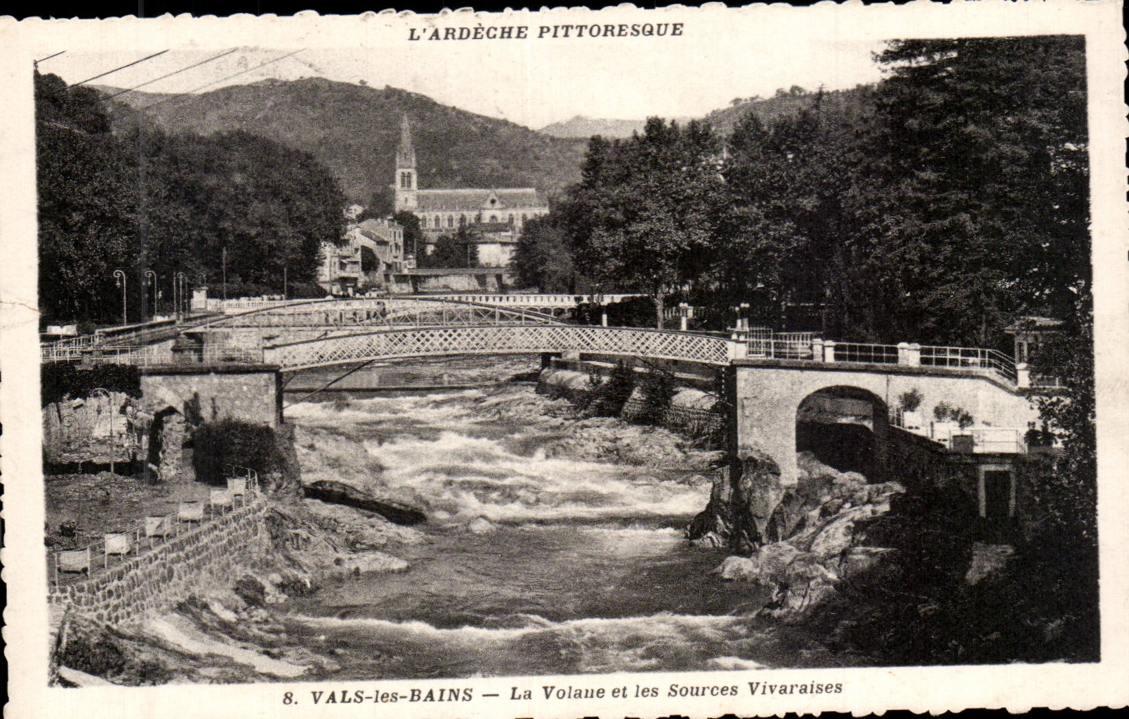 Vals les Bains - La Volaue et les Sources Vivraises - CPA
