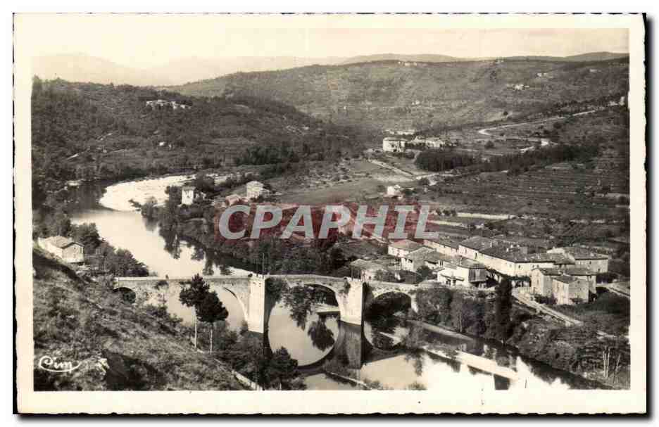 Chambonas - Environs des Vans - Le Pont et la Vallee - CPA