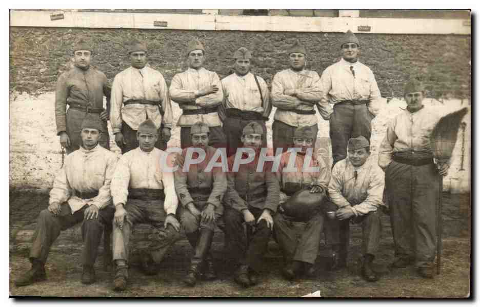 CARTE PHOTO Militaria Soldats 