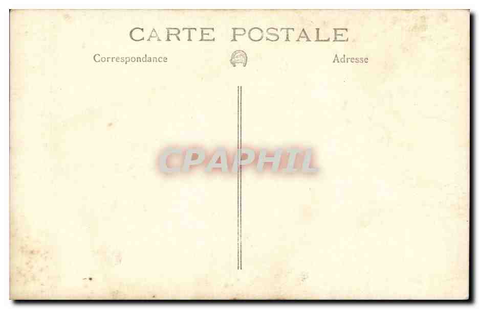 CARTE PHOTO Militaria Soldat Cavalier — Rückseite