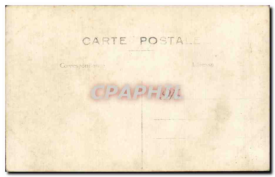 CARTE PHOTO Militaria Soldat — Rückseite