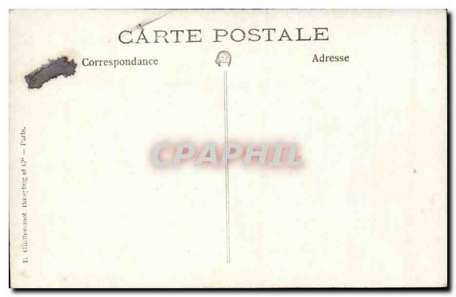 CARTE PHOTO Militaria Soldat — Rückseite