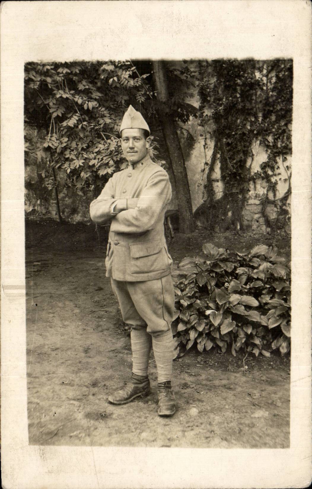 CARTE PHOTO Militaria Soldat