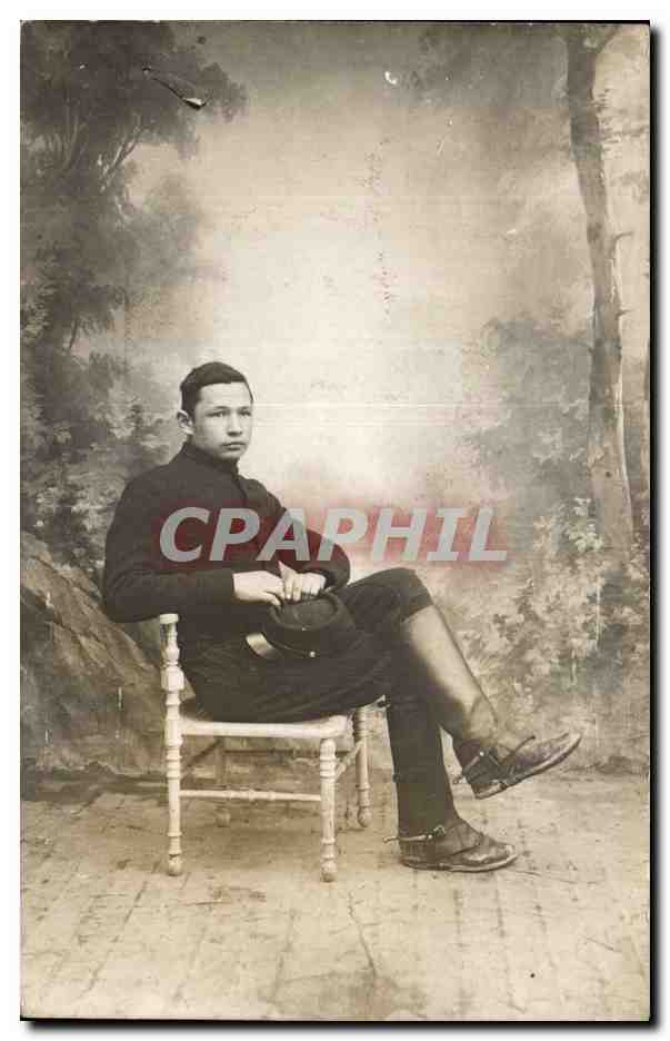 CARTE PHOTO Militaria Soldat