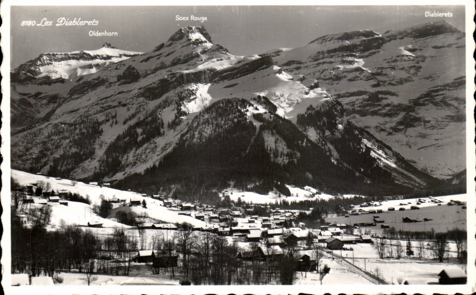 Perle des Alpes Vaudoises - Les Diablerets - CPA 