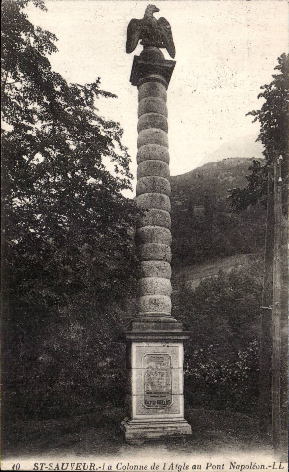 Saint Sauveur - La Colonne de l Aigle au Pont Napoleon I - CPA 
