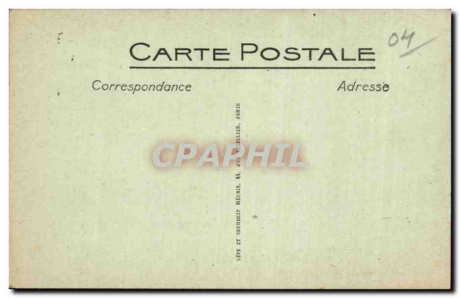 Sisteon - Vue sur les Aires et la Ville - CPA  — Rückseite