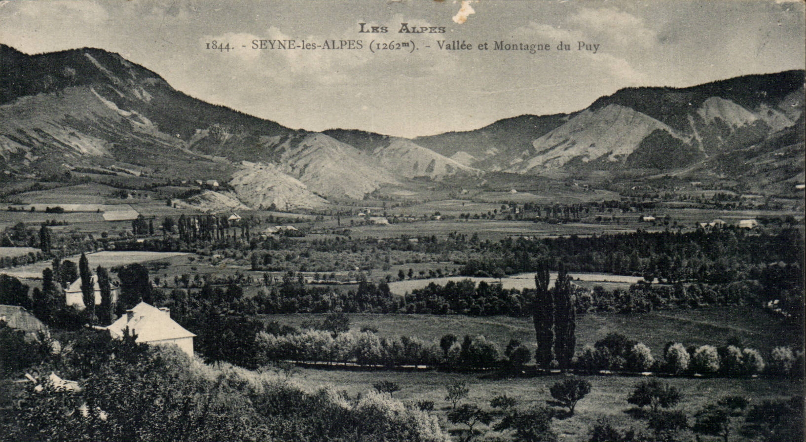 Seyne les Alpes - Vallee et Montagne du Puy - CPA 
