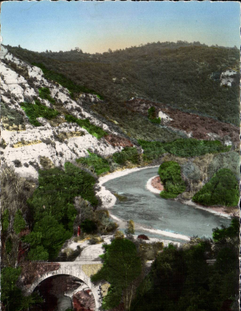 Le Pont du Collostre — Gréoux-les-Bains (B.-A.) — Société des Éditions de la Libération
