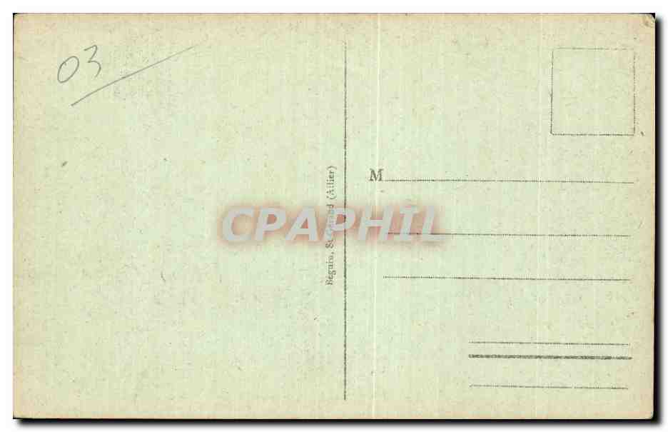 Vichy - Place Victor-Hugo — Hôtel Palais Historia, éditeur Régulo, n° 474 — Verso