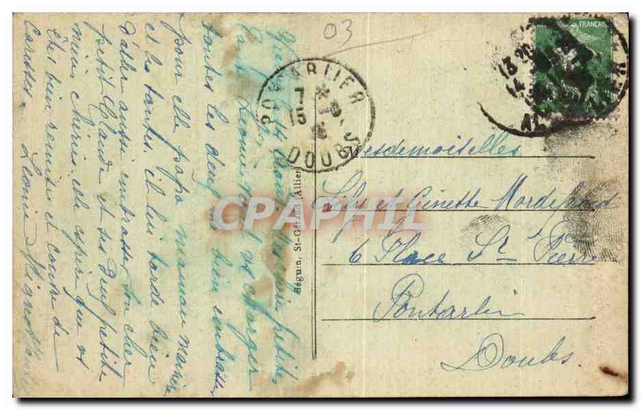 Vichy - Promenades a anes sur les Quais - donkey - CPA — Reverso