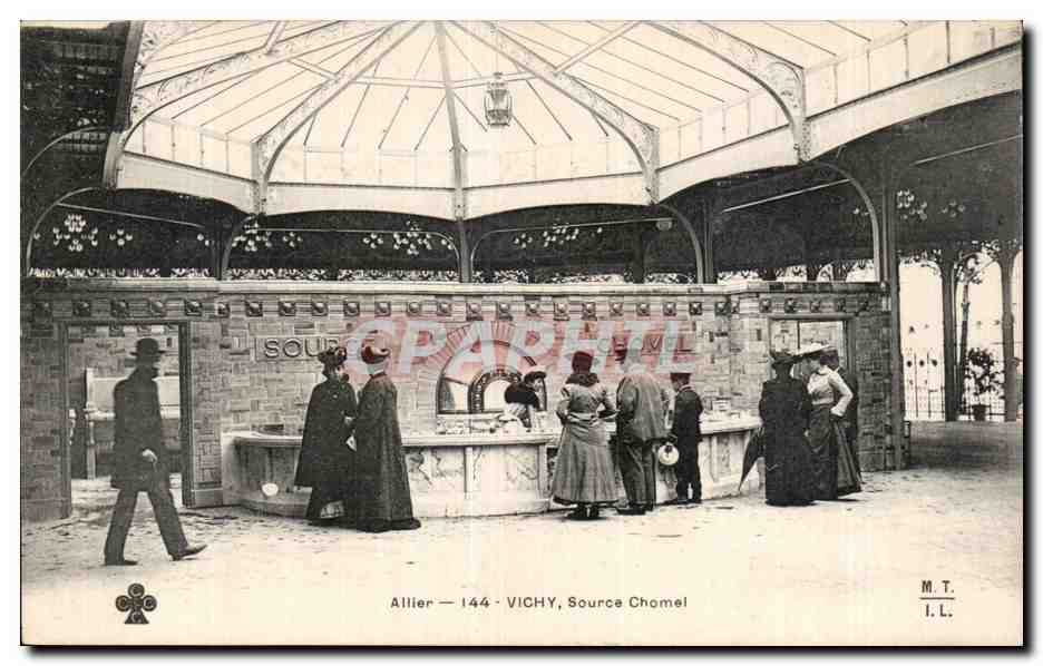 Vichy - Source Chomel — Allier — 144 — éditeur M.T. I.L.