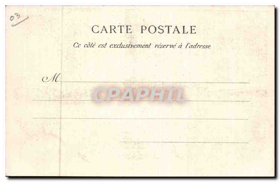 Vichy - Le Parc et Galerie Couvert - CPA — Rückseite