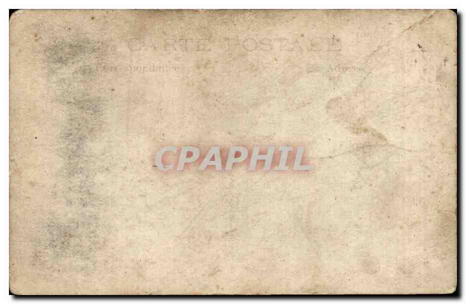 CARTE PHOTO Militaria Regiment — Rückseite