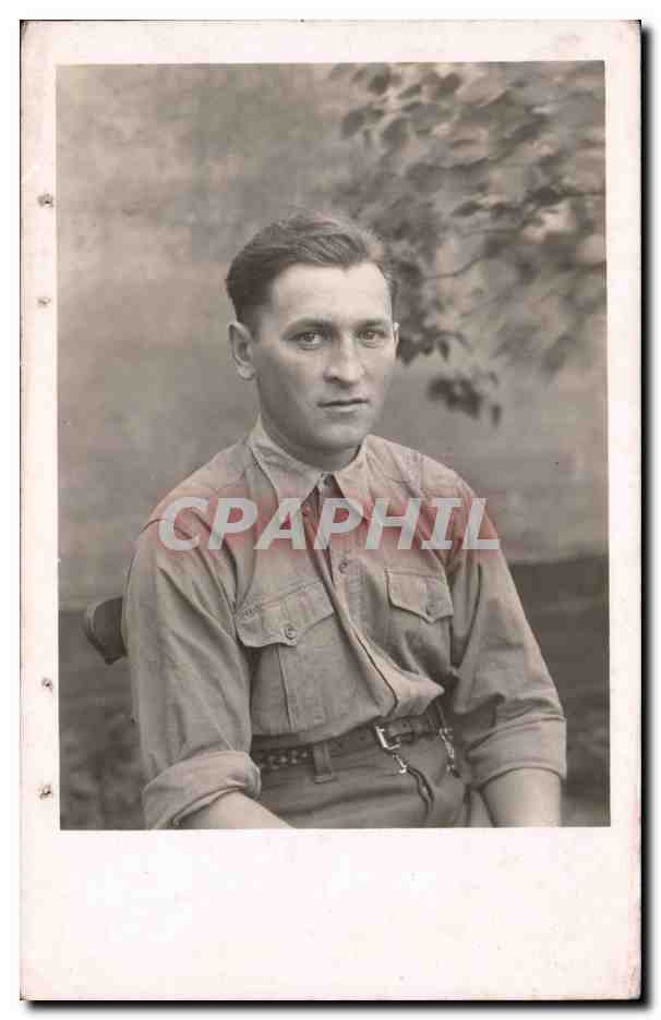 CARTE PHOTO Militaria Villy joubert Stalag VIII A 1942