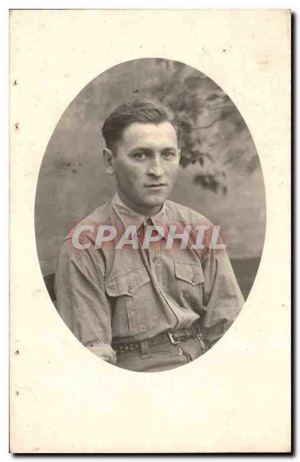 CARTE PHOTO Militaria Villy joubert Stalag VIII A 1942