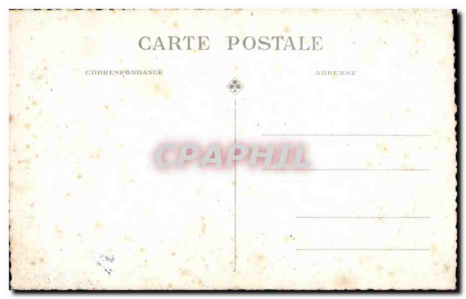 CARTE PHOTO Militaria Soldat — Rückseite