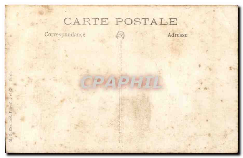CARTE PHOTO Militaria Soldat Officier et sa famille — Rückseite