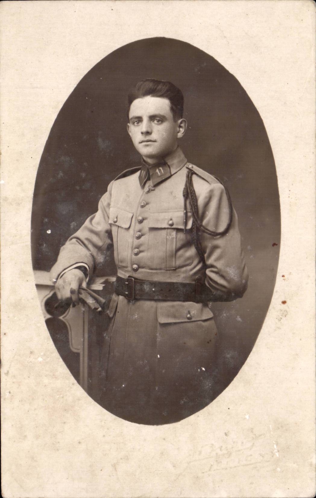 CARTE PHOTO Militaria Soldat 