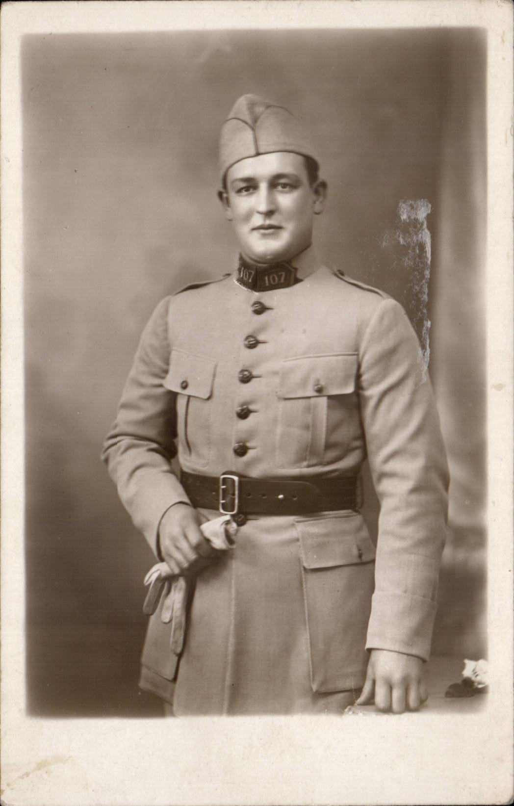 CARTE PHOTO Militaria Soldat