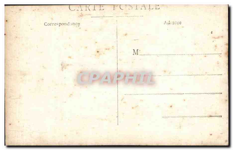 CARTE PHOTO Militaria Soldat — Rückseite