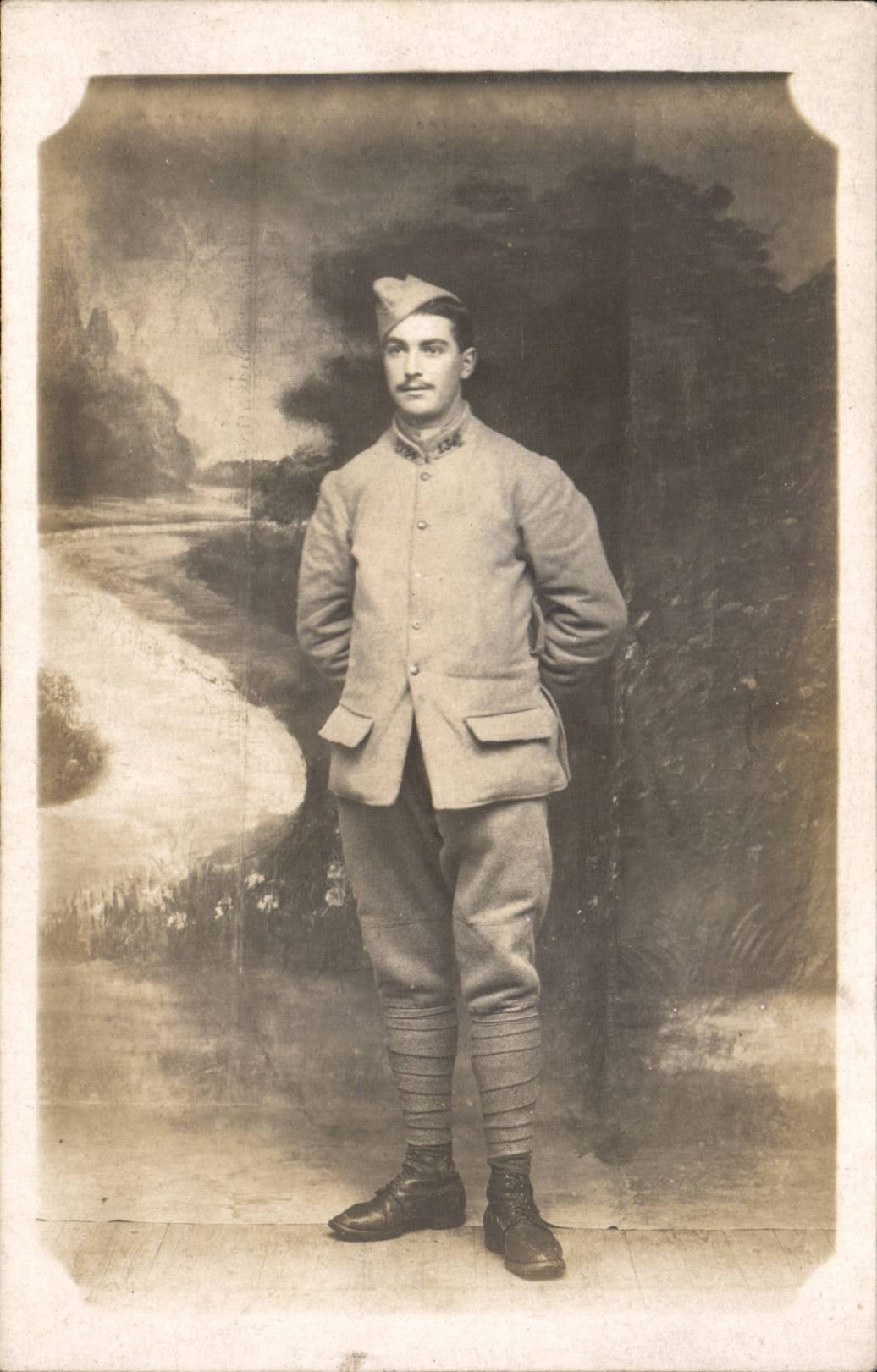 CARTE PHOTO Militaria Soldat