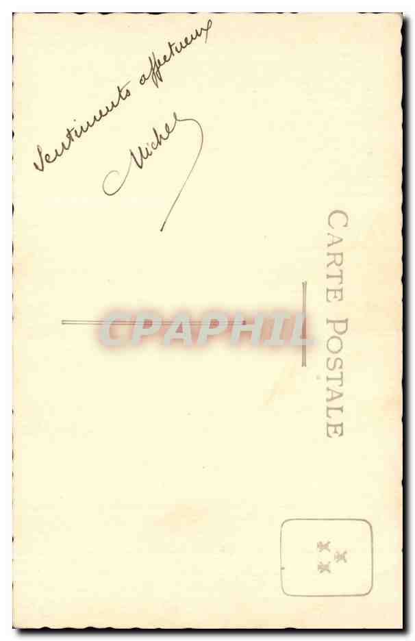 CARTE PHOTO Militaria Soldat — Rückseite