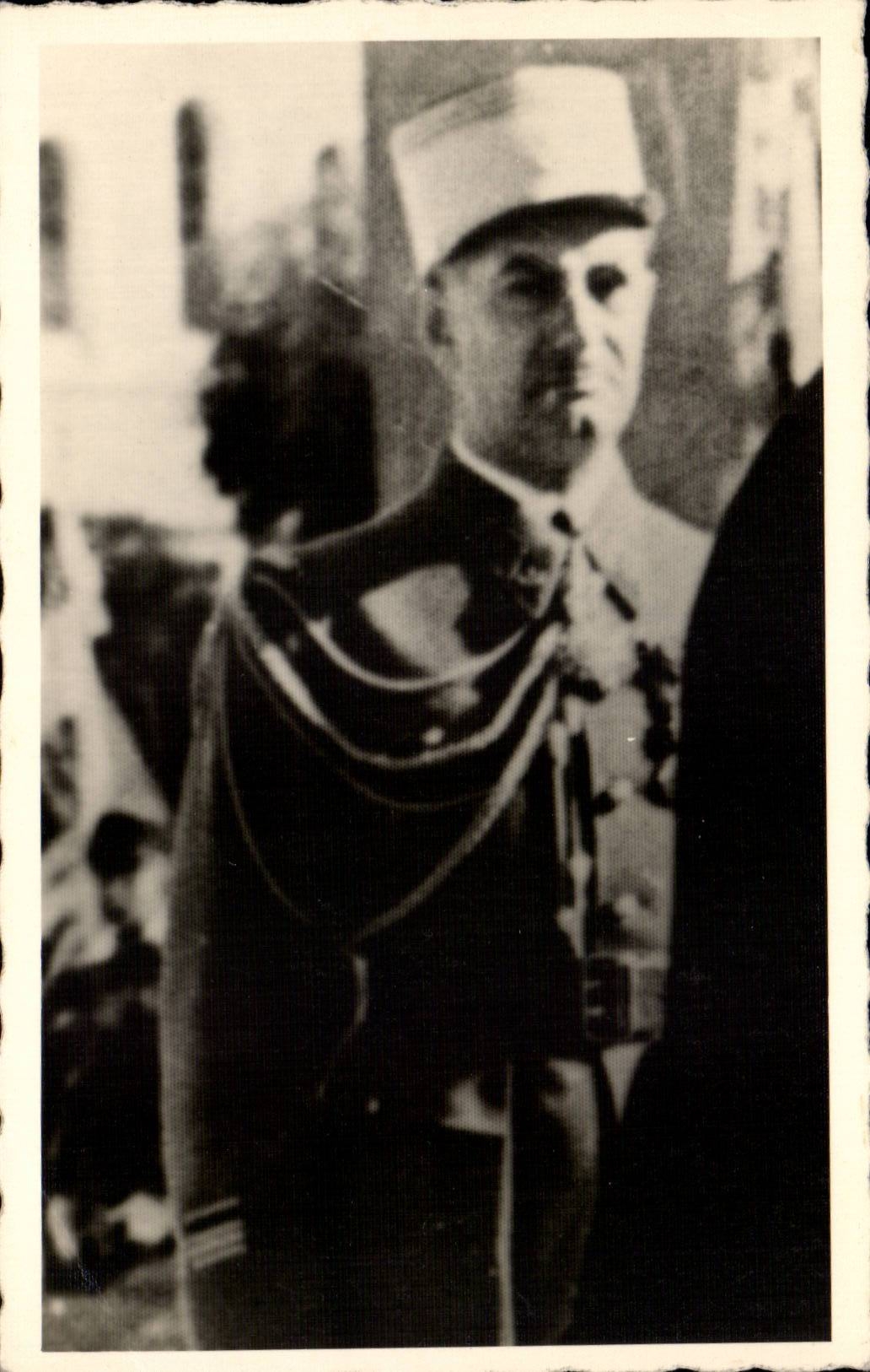 CARTE PHOTO Militaria Officier
