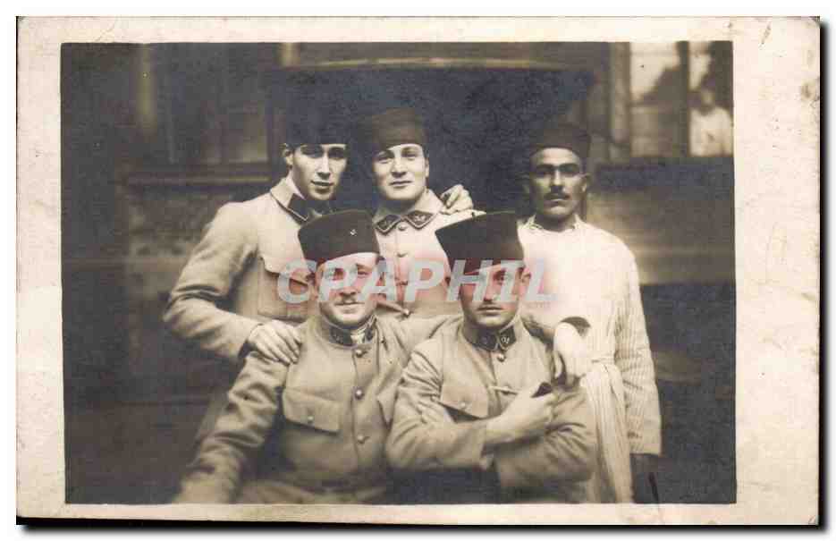 CARTE PHOTO Militaria Soldats 