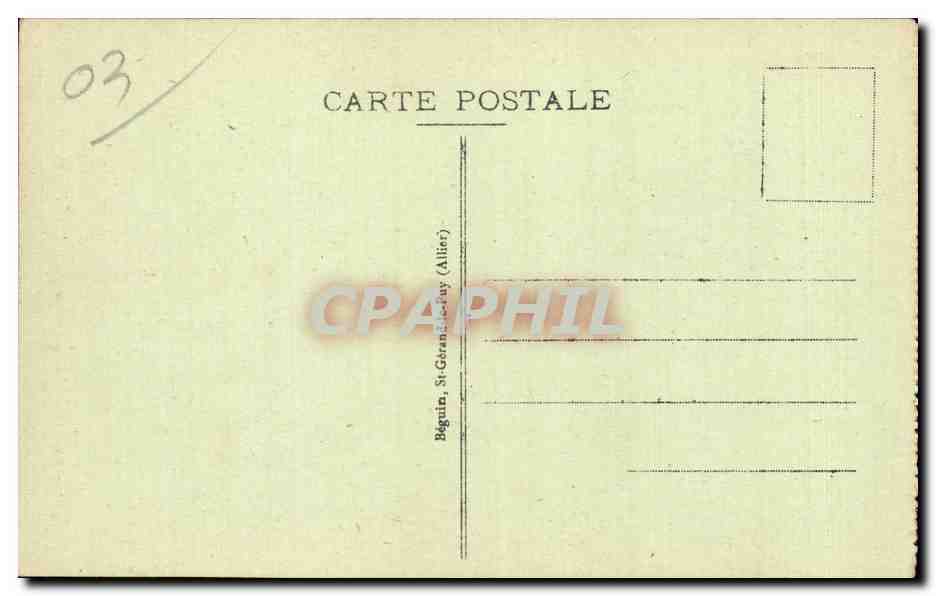 Vichy - La Maison du Bailliage - CPA  — Verso