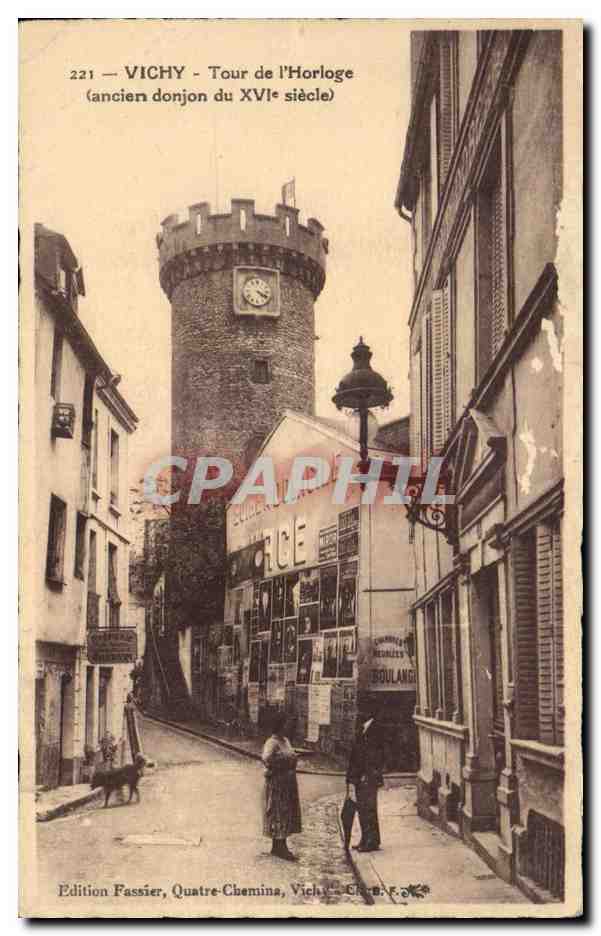 Vichy - Tour de l Horloge - CPA 