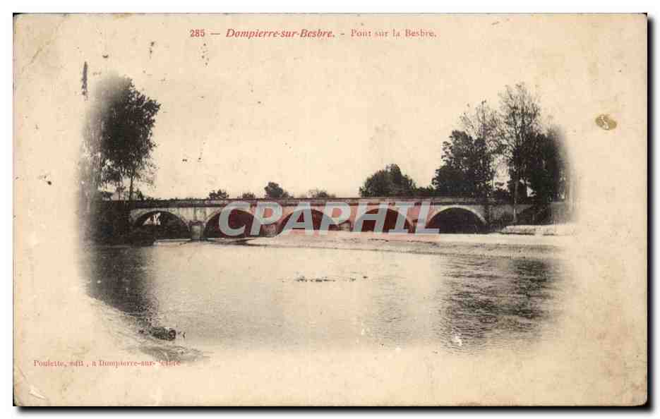 Dompierre sur Bresbe - Pont sur la Bresbe - CPA 