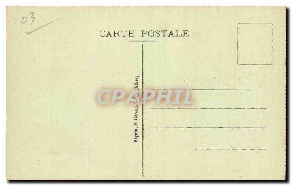 Vichy - Les Grands Hotels - CPA  — Verso