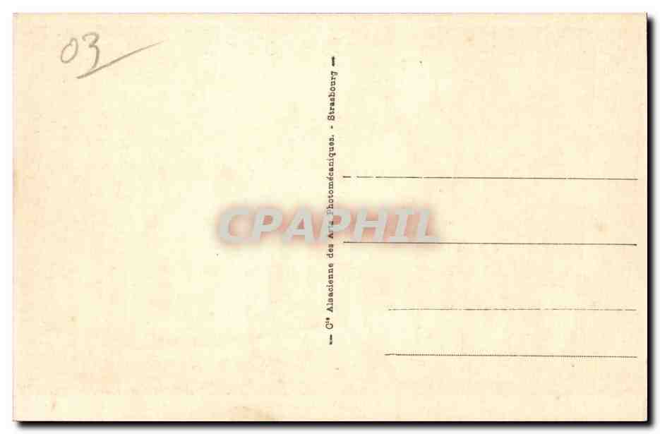 Vichy - La Restauration - CPA  — Verso