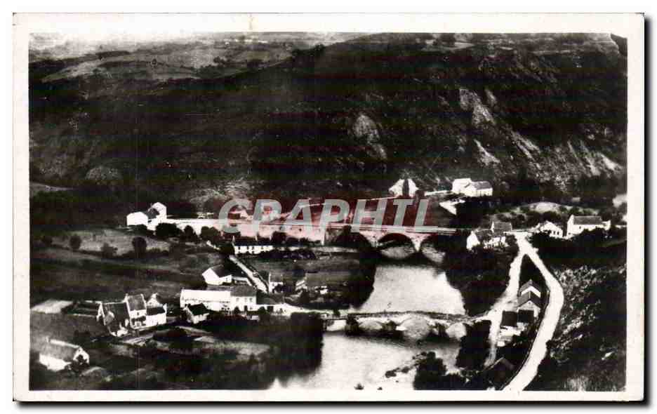 Vallee de la Sioule - Panorama des Deux Ponts de Menat - CPA 