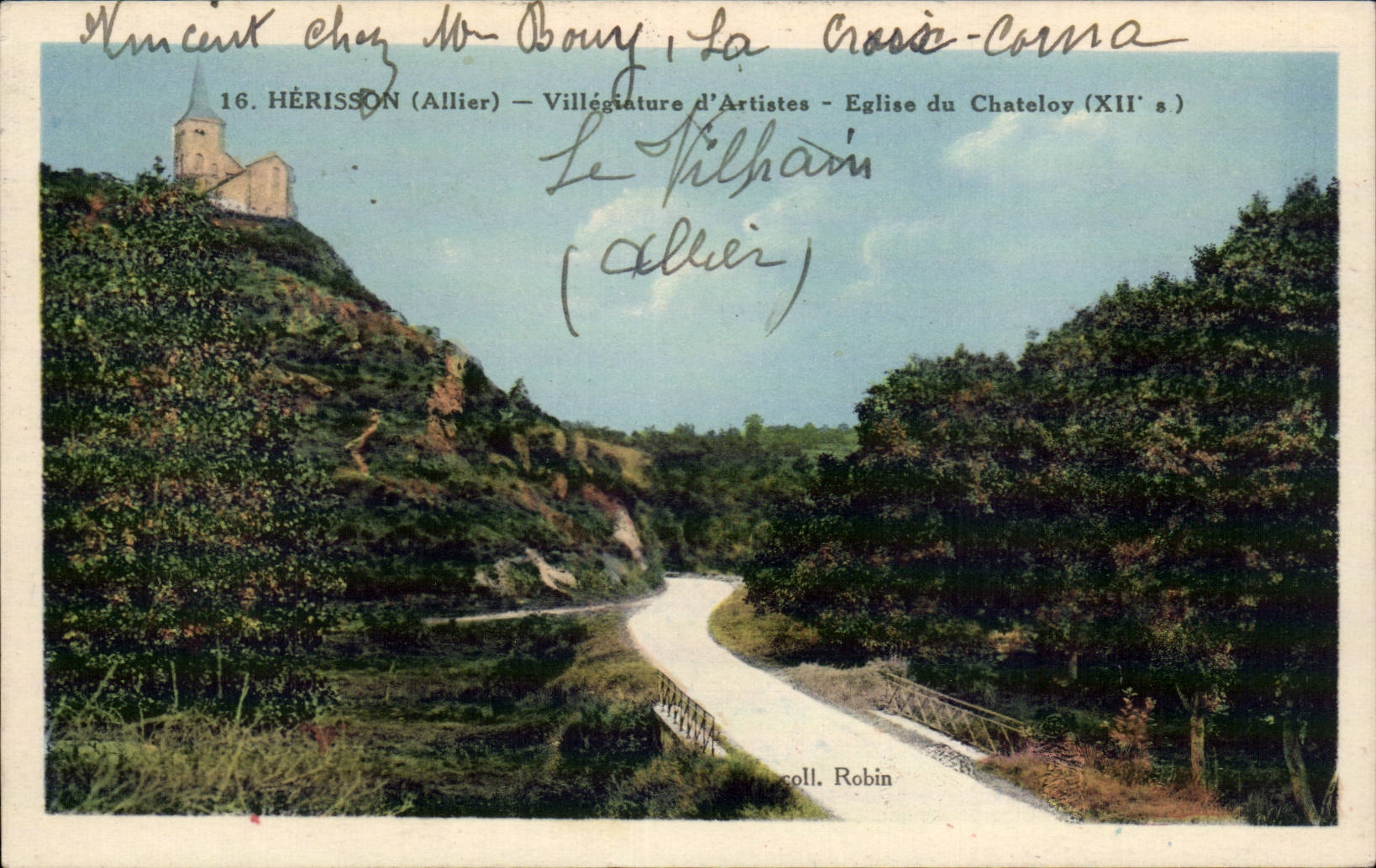 Herisson - Eglise de Chateloy - CPA 